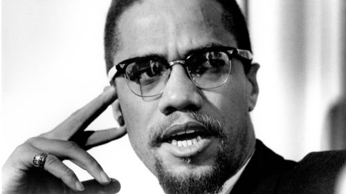 (FILE PHOTO) On February 21 it will be the 50th Anniversary of the Assassination Of Malcolm X. ROCHESTER, NY - FEBRUARY 16: Former Nation Of Islam leader and civil rights activist El-Hajj Malik El-Shabazz (aka Malcolm X and Malcolm Little) poses for a portrait on February 16, 1965, in Rochester, New York. (Photo by Michael Ochs Archives/Getty Images)